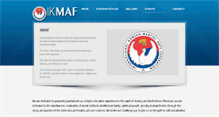 Desktop Screenshot of ikmaf.com